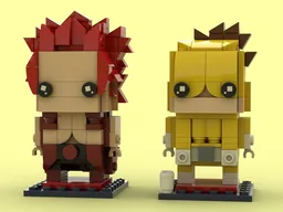 Eijiro Kirishima & Rikido Sato - My Hero Academia BrickHeadz