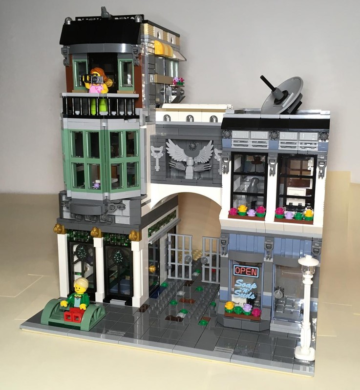 Lego 10251 - The Jeweler - alternat Building for Brick Bank