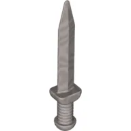 Weapon Sword with Thick Crossguard (Roman Gladius) / Flat Silver