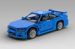 Nissan Skyline R34 (1:15) Blue