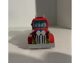 Transformable Red Truck