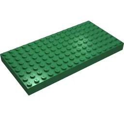Brick 8 x 16 / Green