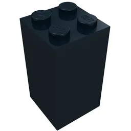 Brick 2 x 2 x 3 / Black