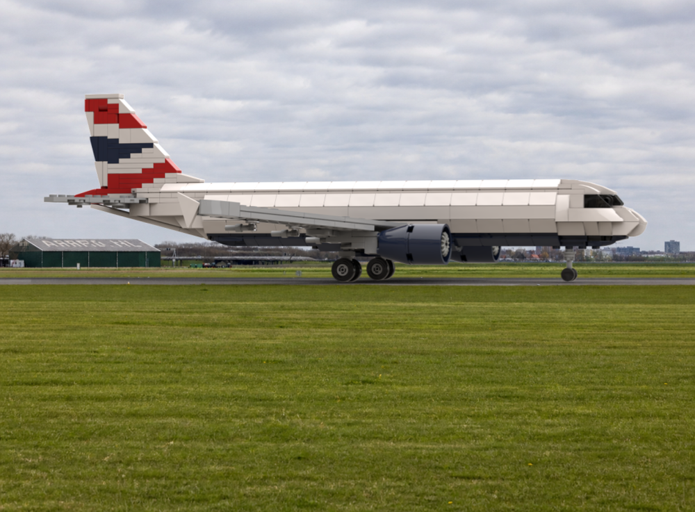 Lego Airbus A320-200 - British Airways Livery (1:100)