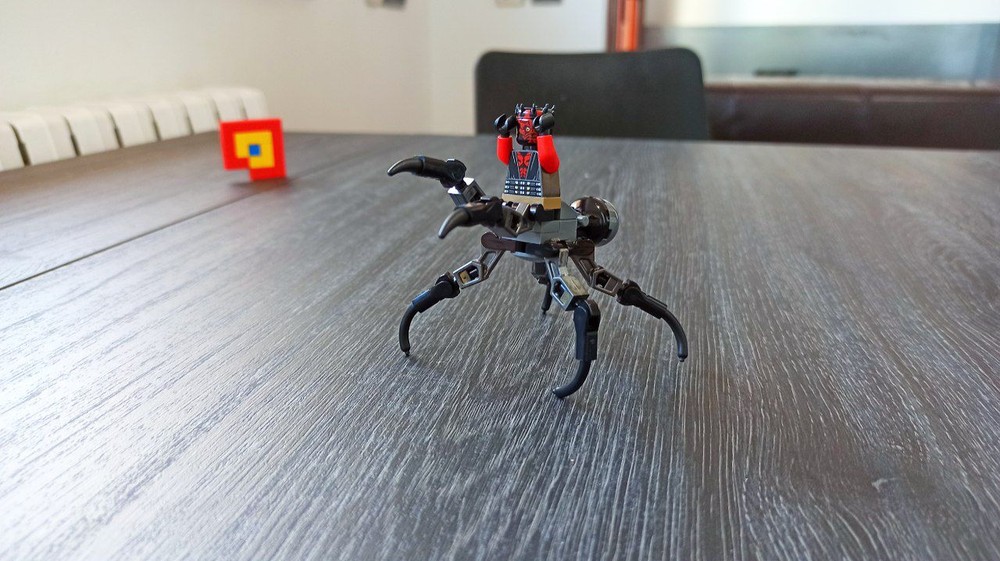 Lego Darth Maul with spider legs