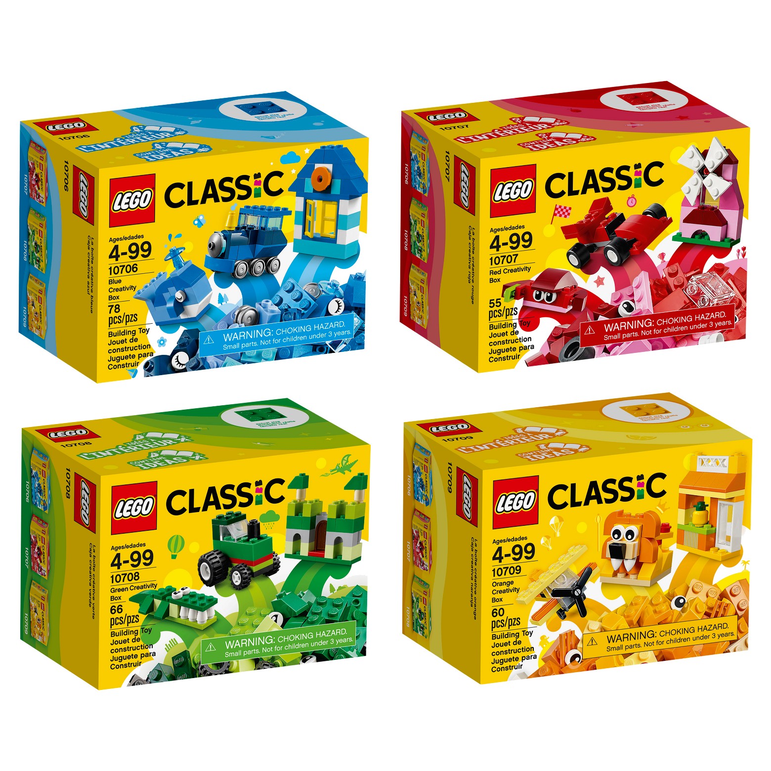 Lego Classic Quad Pack