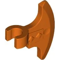 Weapon Axe Head, Clip-on (Viking) [Thick Clip] / Reddish Orange