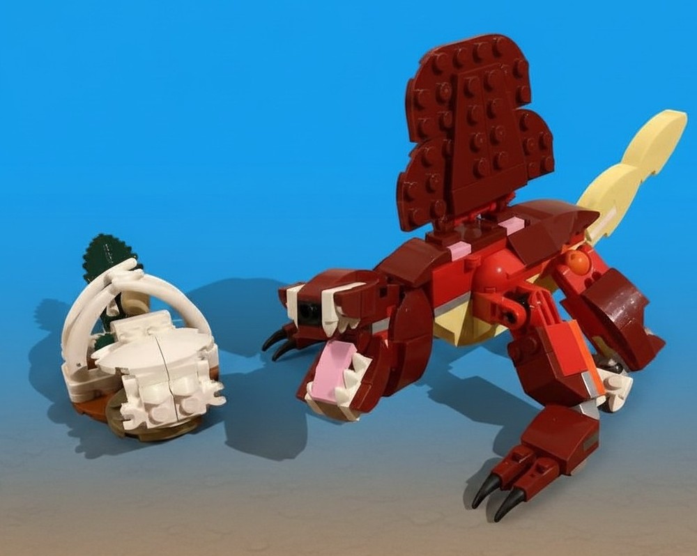 Lego Dimetrodon