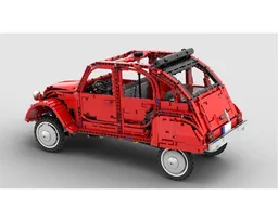Citroen 2CV Red (Enhanced)