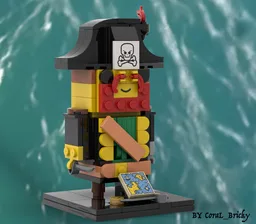 Captain RedBeard Brickheadz