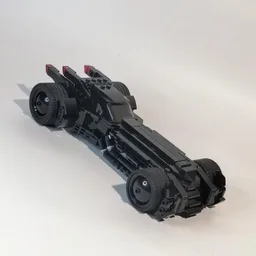 Boosted batmobile MOD