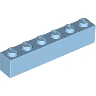 Brick 1 x 6 / Pastel Blue