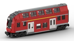 IRE control cab coach / IRE Doppelstock-Steuerwagen