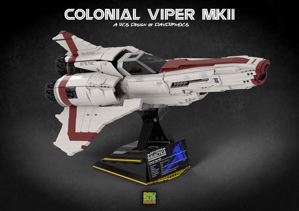Lego Display Stand V02 for Viper MkII