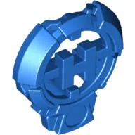 Large Figure Chest Badge with 'H' Hero Factory Logo Design / Blue