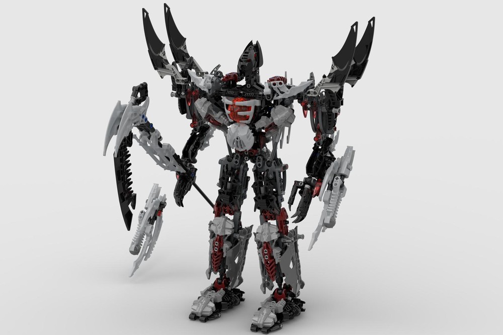 Lego Unicron/Megatron x Makuta Icarax