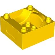 Duplo Train Cab / Tender Base / Yellow