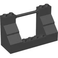 Boat Deck Brick 8 x 3 x 4 Railing / Black