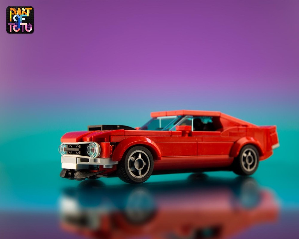 Lego 1970 FORD MUSTANG BOSS 429 FASTBACK