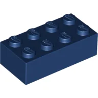 Brick 2 x 4 / Dark Blue