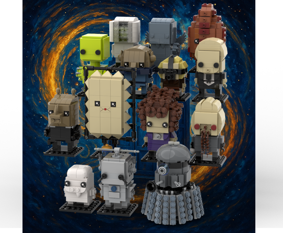 Lego Doctor Who's villains