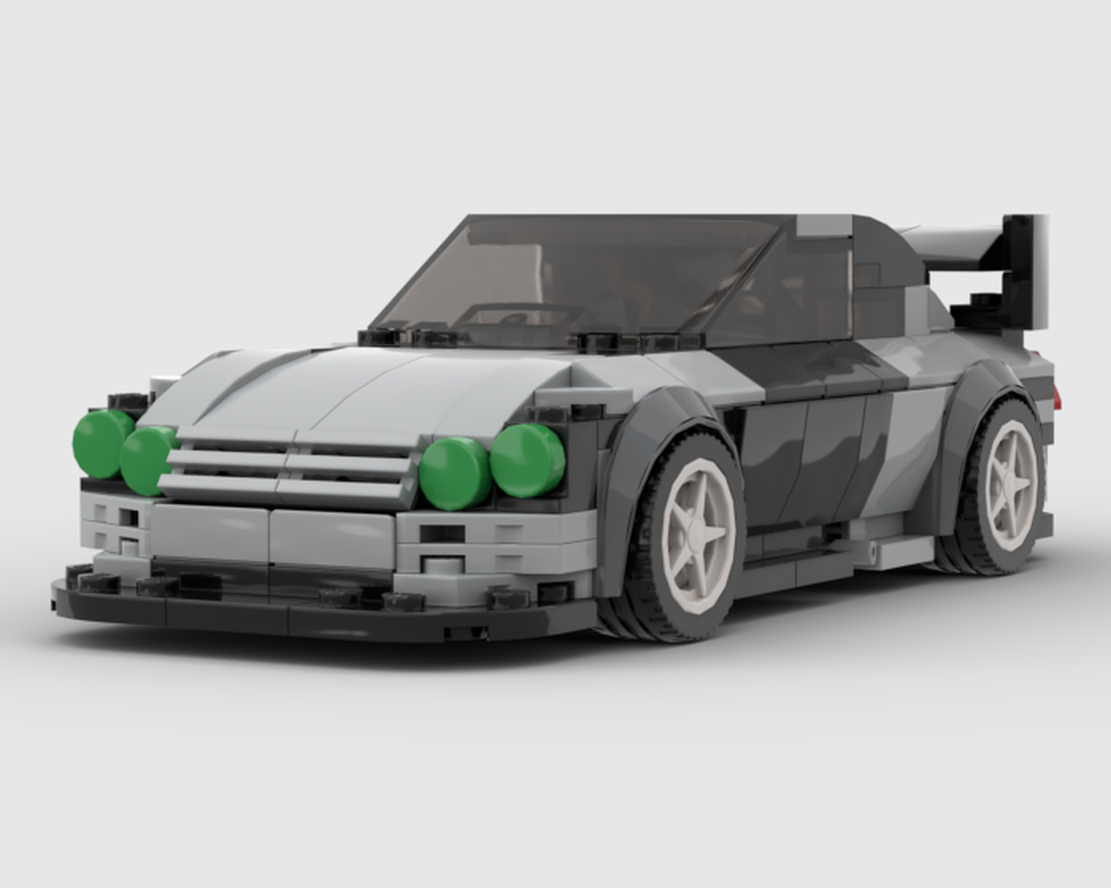 Lego Ford Falcon AU V8 Supercar Green eyed monster