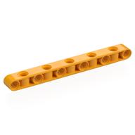Lego Technic Beam 1 x 11 Thick with Alternating Holes / Bright Light Orange