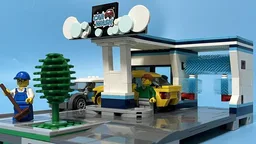 gas station