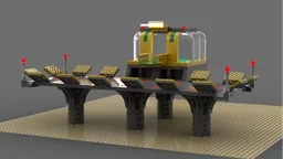 Medium Air Tram Plattform
