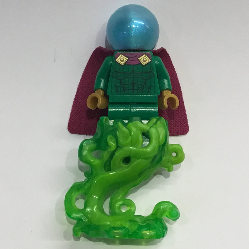 Lego Mysterio, Green Outfit, Green Energy Cloud