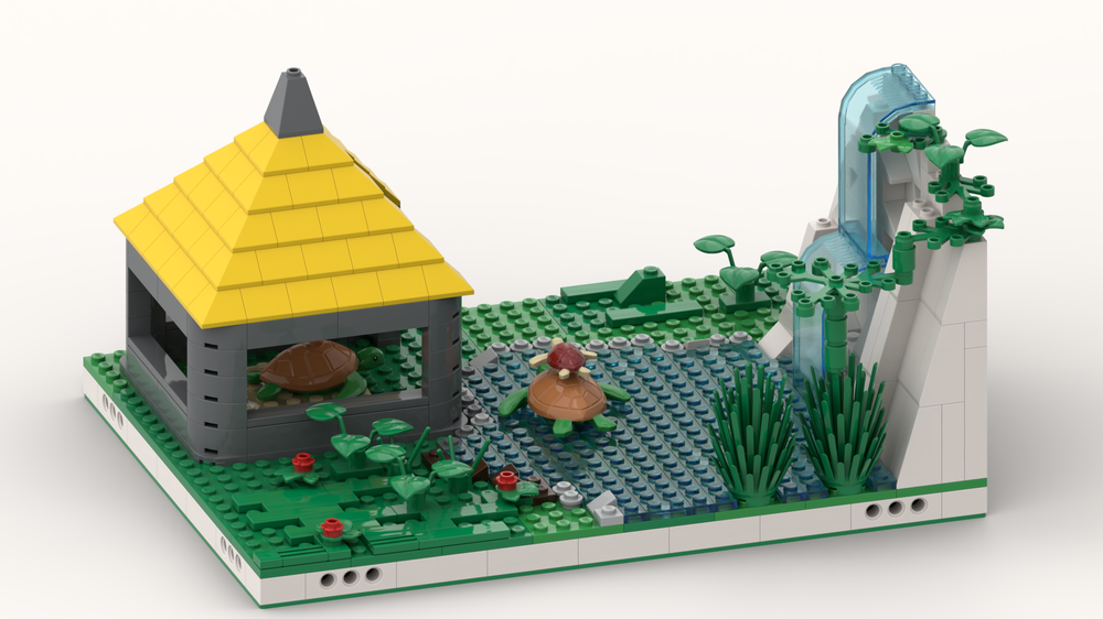 Lego Tortoise Habitat