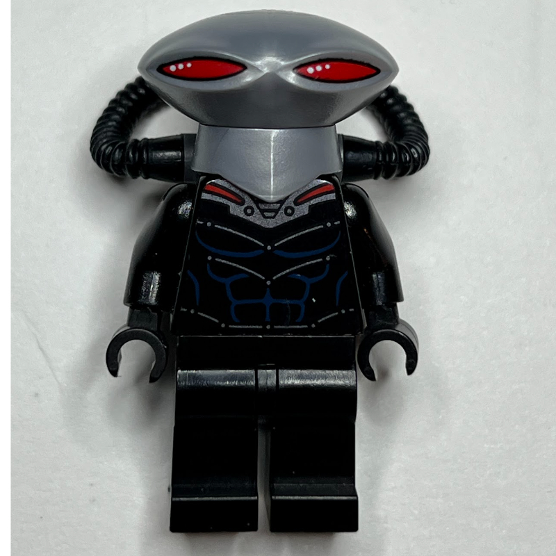 Lego Black Manta (David Hyde) with Flat Silver Helmet
