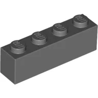 Brick 1 x 4 / Dark Bluish Gray