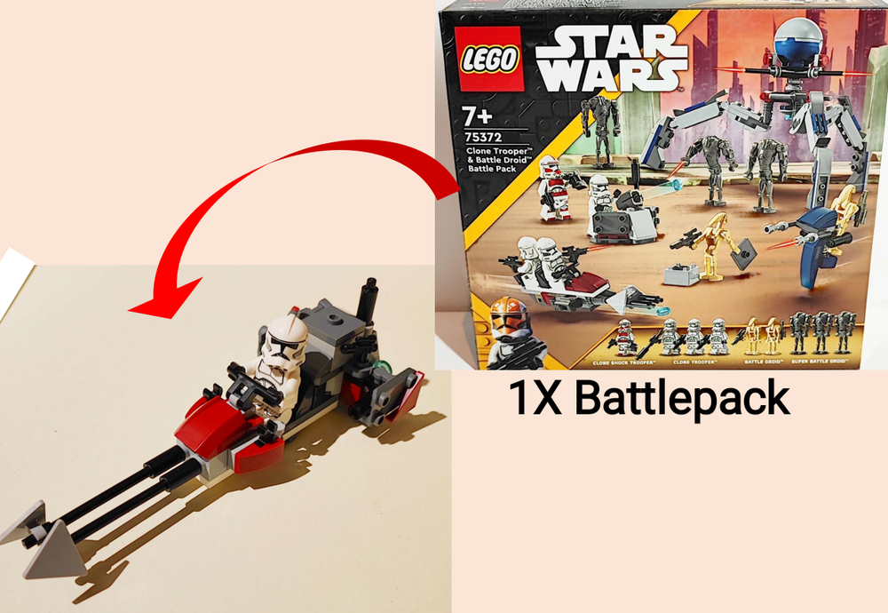 Lego 75372 Alternative Speeder
