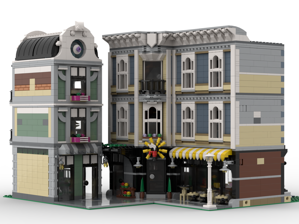 Lego Rocco's Java Joint - Modification of Assembly Square Set 10255