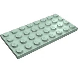 Plate 4 x 8 / Sand Green