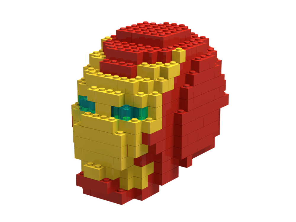Lego Iron Man Helmet