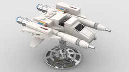 Space Mini-Scale Buck Rogers Starfighter Customized