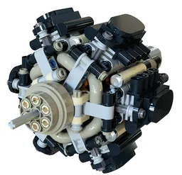 12 Cylinder Radial Engine