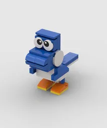 blue yoshi