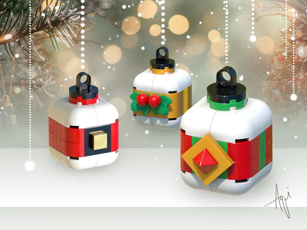 Lego Xmas #2 Christmas Baubl