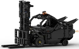 Batman Themed Full RC Forklift - The BatFork