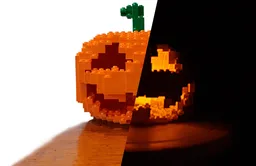 Jack O Lantern Jr Halloween Sculpture Pumpkin