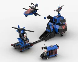 6986 - Space Police Command Base
