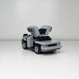 Mini DeLorean Time Machine