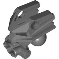 Large Figure Head Connector Block (Toa Metru) / Dark Bluish Gray