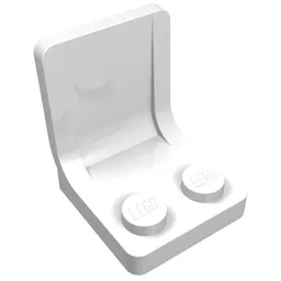 Seat / Chair 2 x 2 / White