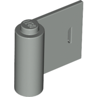 Lego Door 1 x 3 x 2 Right / Light Gray