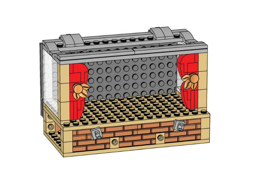 Lego Stage Minifigure Stand