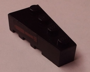 Lego Wedge 4 x 2 Right with Hydraulic Cylinder Pattern (Sticker) - Set 7888